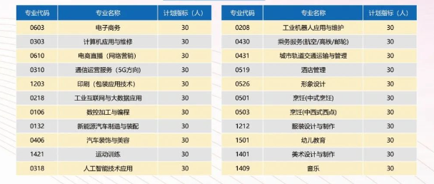 安徽桐城高级技工学校2024年春季招生计划