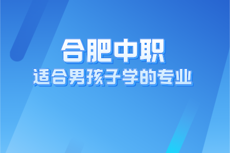 合肥中专有哪些适合男孩子学的专业