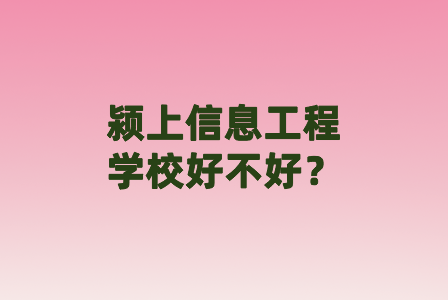 颍上信息工程学校好不好？